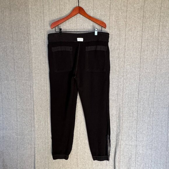 Cotton Citizen Bronx Sweatpants Black Silver Ankle Zipper Pants Size XXL - Picture 11 of 15
